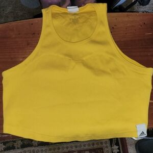 Adidas Mustard Yellow Tank Top